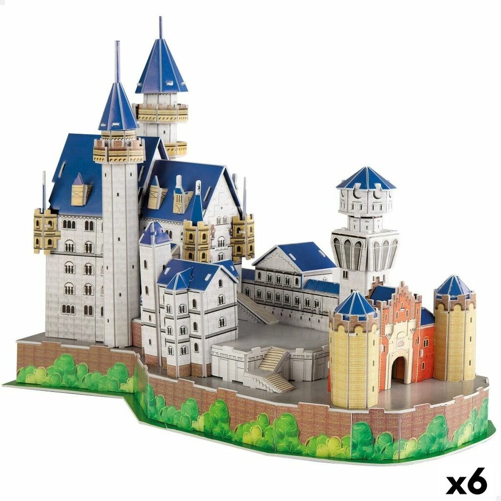 3D-pulma New Swan Castle Colorbaby, 95 d, 6 kpl. hinta ja tiedot | Palapelit | hobbyhall.fi