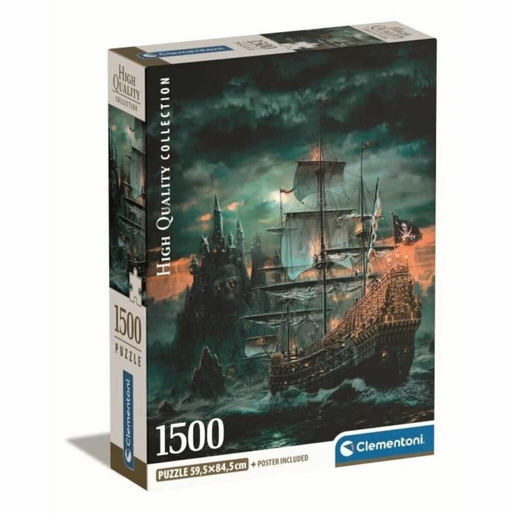 Palapeli Bateau de Pirate Clementoni, 1500 hinta ja tiedot | Palapelit | hobbyhall.fi