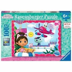 Palapeli Gabby's Dollhouse Ravensburger, 100 d. hinta ja tiedot | Palapelit | hobbyhall.fi