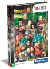 CLEMENTONI palapeli 104 SuperKolor Dragon ball 25757 hinta ja tiedot | Palapelit | hobbyhall.fi