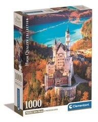 CLEMENTONI palapeli 1000 Compact Neuschwastein 39909 hinta ja tiedot | Palapelit | hobbyhall.fi