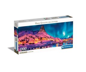 CLEMENTONI palapeli 1000 Panorama Compact ColorNight 39870 hinta ja tiedot | Palapelit | hobbyhall.fi