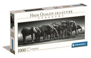 CLEMENTONI-palapeli 1000 Panorama Herd of Giants 39836 hinta ja tiedot | Palapelit | hobbyhall.fi