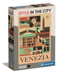 CLEMENTONI palapeli 1000 Compact Venezia 39846 hinta ja tiedot | Palapelit | hobbyhall.fi