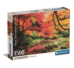 CLEMENTONI palapeli 1500 Compact Autumn Park 31710 hinta ja tiedot | Palapelit | hobbyhall.fi