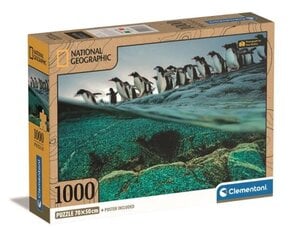 CLEMENTONI palapeli 1000 Compact NationalGeographic 39730 hinta ja tiedot | Palapelit | hobbyhall.fi