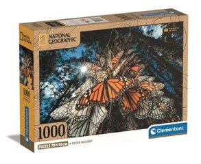 CLEMENTONI palapeli 1000 Compact NationalGeographic 39732 hinta ja tiedot | Palapelit | hobbyhall.fi