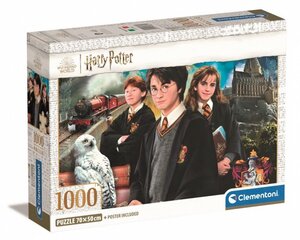 CLEMENTONI palapeli 1000 Compact HarryPotter 39862 hinta ja tiedot | Palapelit | hobbyhall.fi