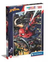 CLEMENTONI palapeli 180 SuperKolor Marvel SpiderMan 29782 hinta ja tiedot | Palapelit | hobbyhall.fi