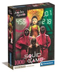 CLEMENTONI puzzle 1000 Compact Netflix Squid Game 39859 hinta ja tiedot | Palapelit | hobbyhall.fi