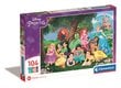 Clementoni Puzzle 104 Supercolor Disney Princess 25743 hinta ja tiedot | Palapelit | hobbyhall.fi