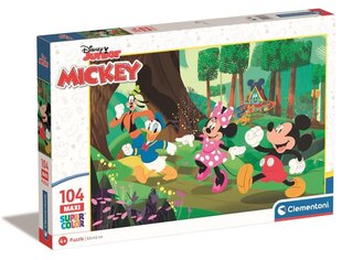 Clementoni palapeli 104 maxi SuperKolor Mickey&Frien..23772 hinta ja tiedot | Palapelit | hobbyhall.fi