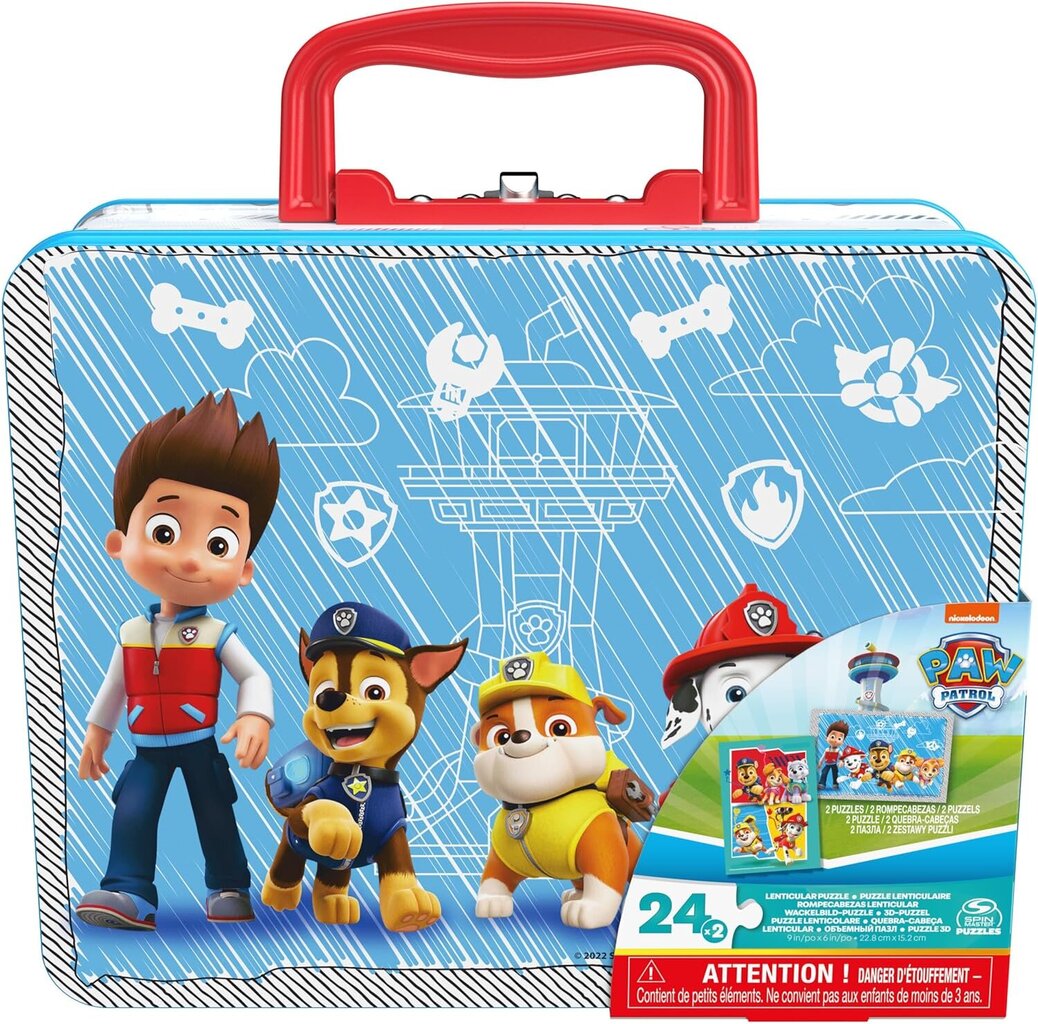 SPIN Paw Patrol palapeli laatikossa 6066800 hinta ja tiedot | Palapelit | hobbyhall.fi