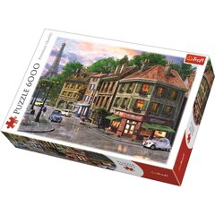 TREFL Palapeli Pariisin Katu, 6000 palaa hinta ja tiedot | Palapelit | hobbyhall.fi