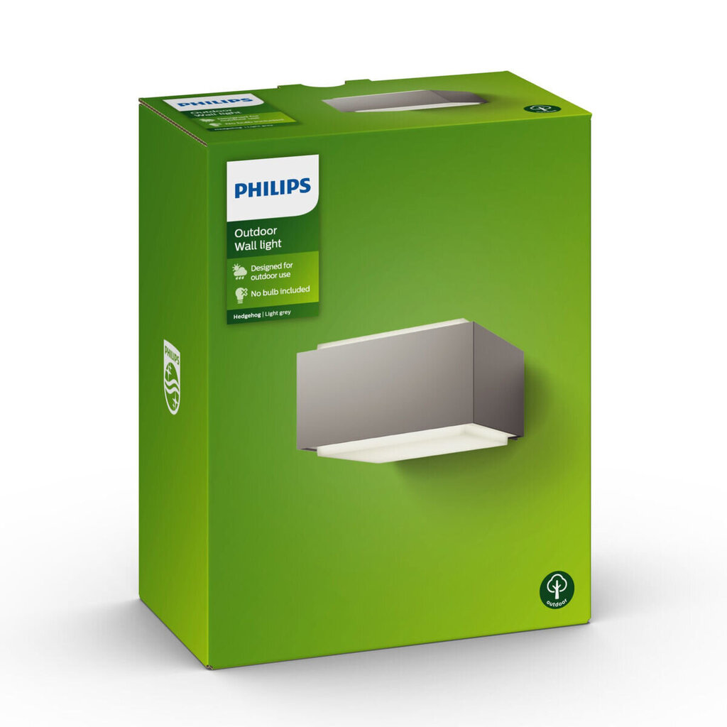 Seinävalaisin Philips Hedgehog 42 W hinta ja tiedot | Puutarha- ja ulkovalot | hobbyhall.fi