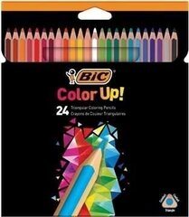 Värikynät Bic Color Up Multicolour, 24 kpl. hinta ja tiedot | Taide- ja askartelutarvikkeet | hobbyhall.fi