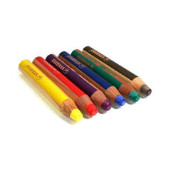 Crayons Woody 3 in 1 Stabilo, 6d hinta ja tiedot | Taide- ja askartelutarvikkeet | hobbyhall.fi