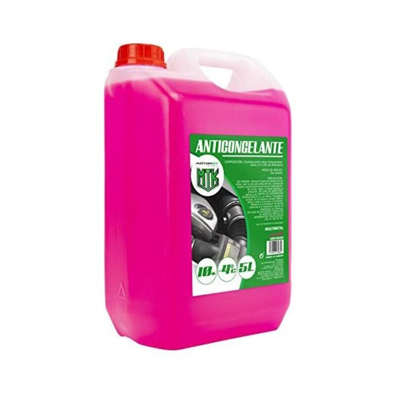 Pakkasneste Motorkit -4º 10%, pinkki (5 L) hinta ja tiedot | Lasinpesunesteet ja jäähdytysnesteet | hobbyhall.fi