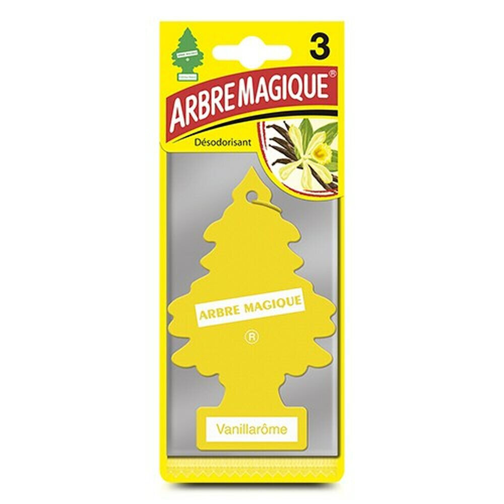 Auton ilmanraikastin Arbre Magique PER90517 3 kpl Vanilla hinta ja tiedot | Autokemikaalit | hobbyhall.fi