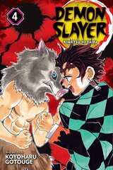 Sarjakuva Manga Demon Slayer Vol 4 hinta ja tiedot | Sarjakuvat | hobbyhall.fi