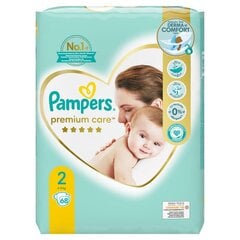 Vaipat PAMPERS Premium Care, Value Pack 2 koko, 68 kpl hinta ja tiedot | Vaipat | hobbyhall.fi