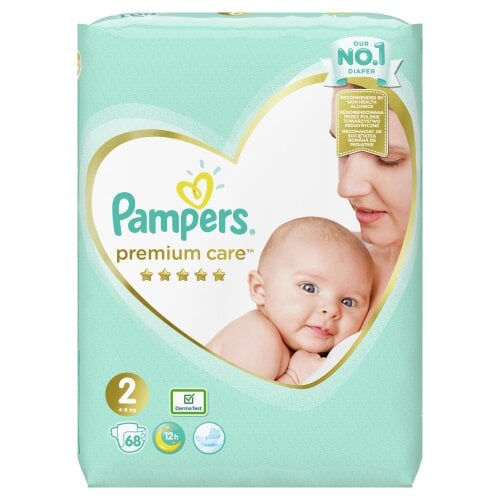 Vaipat PAMPERS Premium Care, Value Pack 2 koko, 68 kpl hinta ja tiedot | Vaipat | hobbyhall.fi