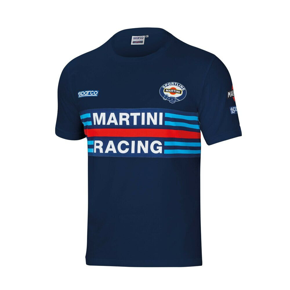 Sparco Martini Racing lyhythihainen paita, sininen hinta ja tiedot | Miesten T-paidat | hobbyhall.fi