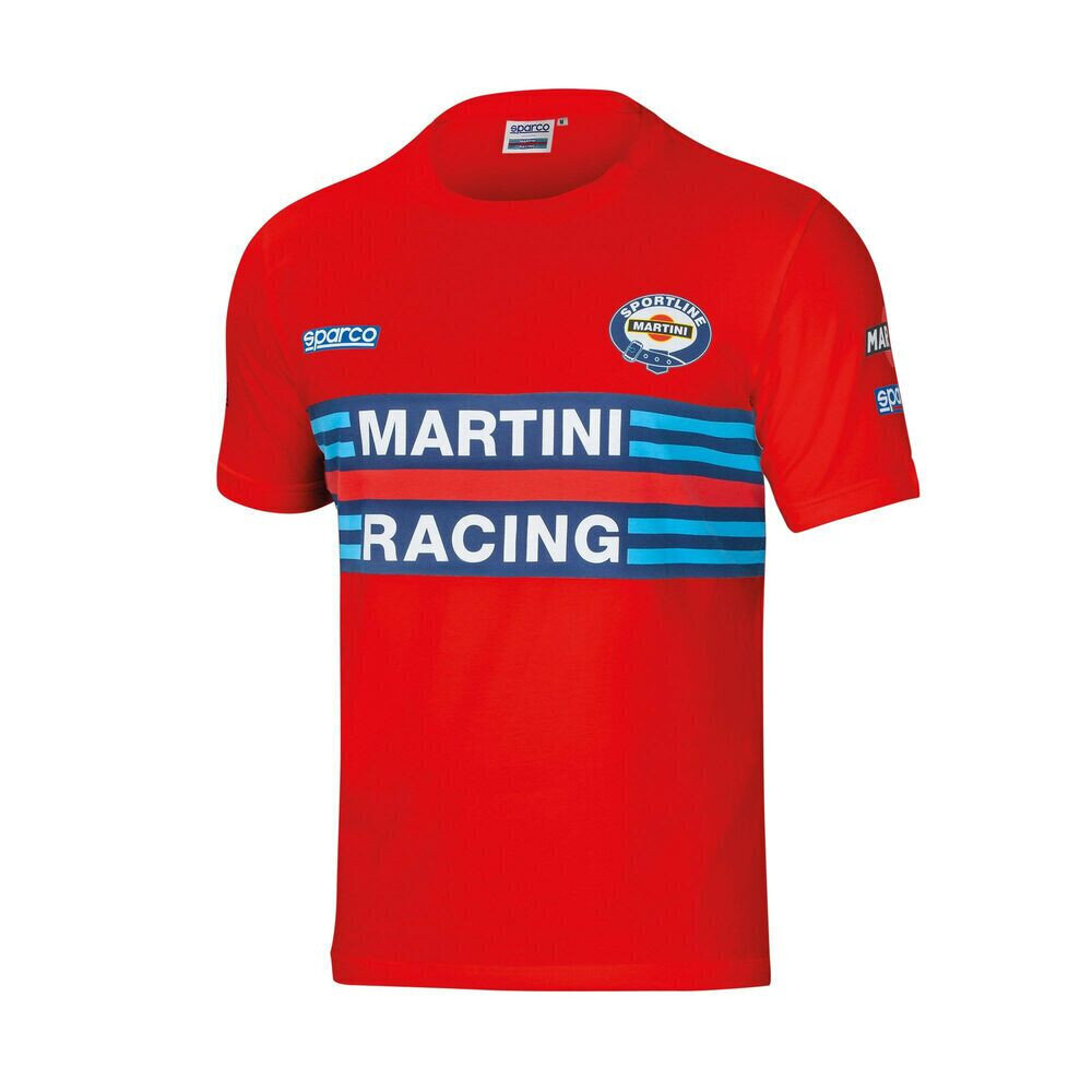 Miesten T-paita Sparco Martini Racing, punainen hinta ja tiedot | Miesten T-paidat | hobbyhall.fi