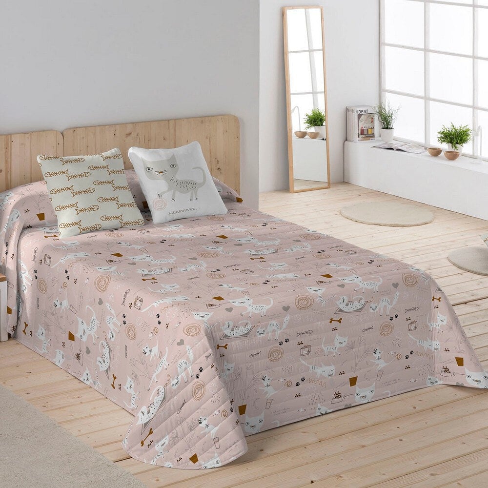 Panzup Cats 4 päiväpeitettä, 270 x 260 cm. hinta ja tiedot | Päiväpeitot ja huovat | hobbyhall.fi