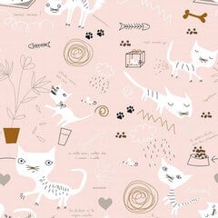 Panzup Cats 4 päiväpeitettä, 250 x 260 cm. hinta ja tiedot | Päiväpeitot ja huovat | hobbyhall.fi