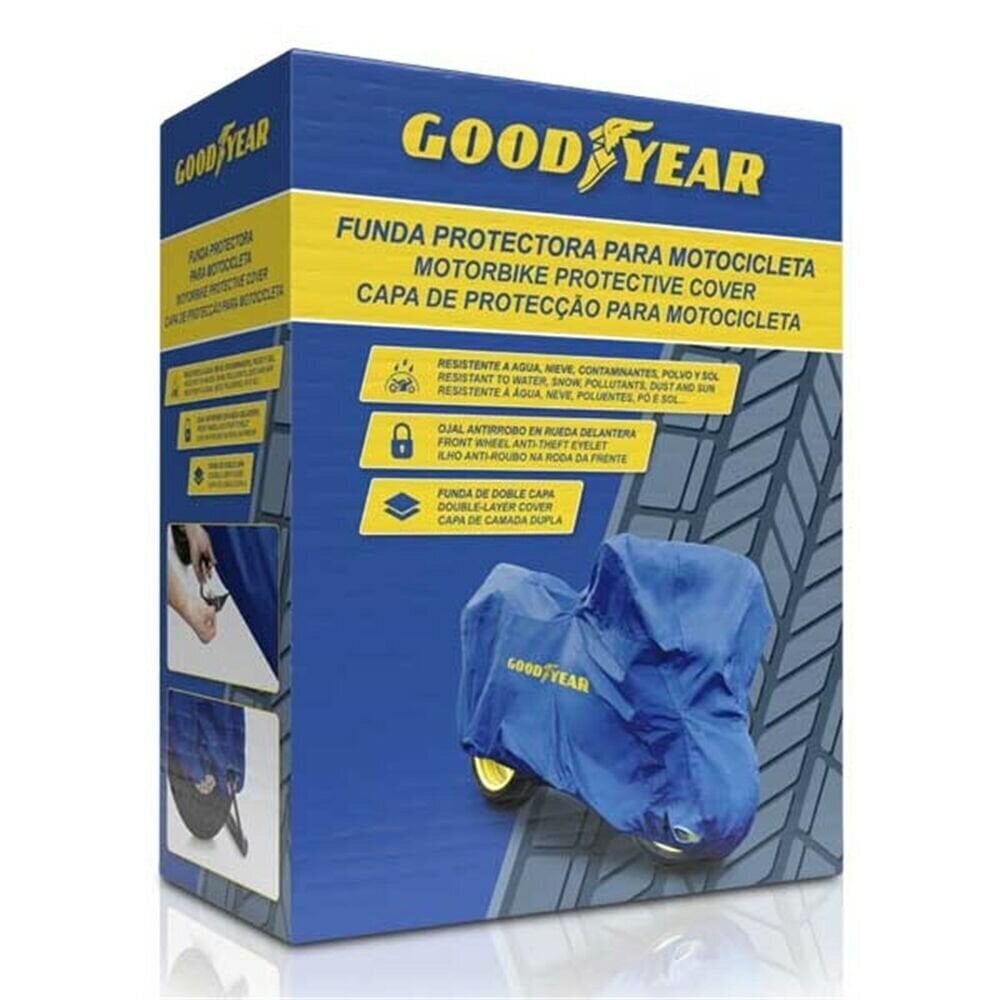 Moottoripyörän kansi Goodyear GOD7020, sininen hinta ja tiedot | Moottoripyörien lisätarvikkeet | hobbyhall.fi