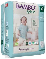 Orgaaniset housuvaipat BAMBON NATURE 4 (714+kg), 20 kpl hinta ja tiedot | Bambo Lapset | hobbyhall.fi