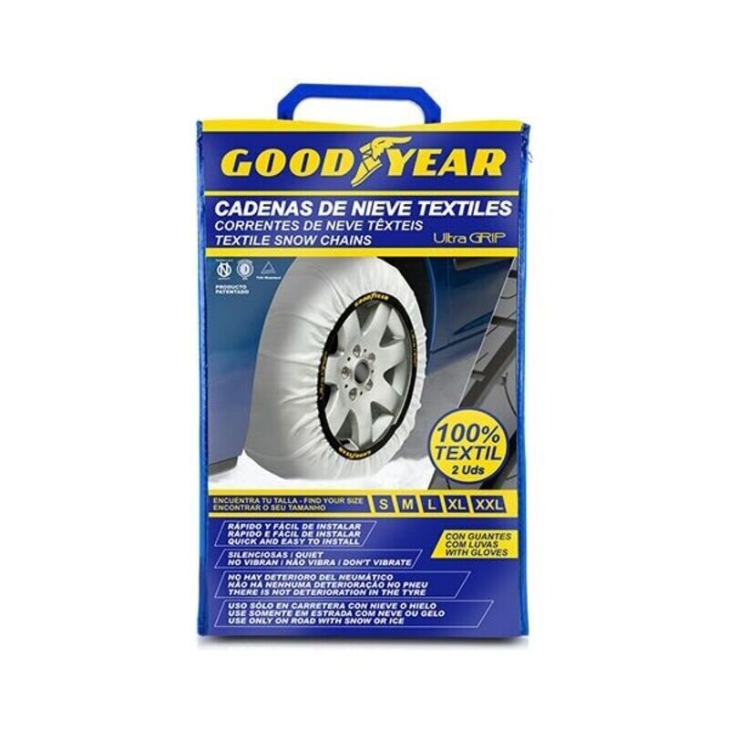 Auton lumiketjut Goodyear Ultra Grip, koko XXL hinta ja tiedot | Lisätarvikkeet autoiluun | hobbyhall.fi