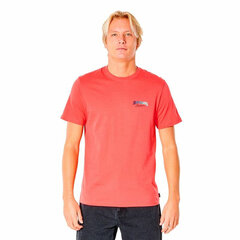 Miesten t-paita Rip Curl Revival Inverted M S6441280, pinkki hinta ja tiedot | Miesten urheiluvaatteet | hobbyhall.fi