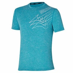 Miesten t-paita Mizuno Core Tee Turquoise S6446232 hinta ja tiedot | Miesten urheiluvaatteet | hobbyhall.fi