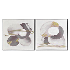 Picture DKD Home Decor Abstract, 2 kpl, 60 x 3,5 x 60 cm hinta ja tiedot | Taulut | hobbyhall.fi