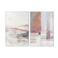 Picture DKD Home Decor Abstract, 82,5 x 4,5 x 122,5 cm, 2 kpl. hinta ja tiedot | Taulut | hobbyhall.fi