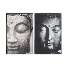Kuva DKD Home Decor Buddha, 62,5 x 4,5 x 93 cm, 2 kpl. hinta ja tiedot | Taulut | hobbyhall.fi