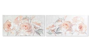 Picture DKD Home Decor Kukat, 120 x 3 x 60 cm, 2 kpl. hinta ja tiedot | Taulut | hobbyhall.fi