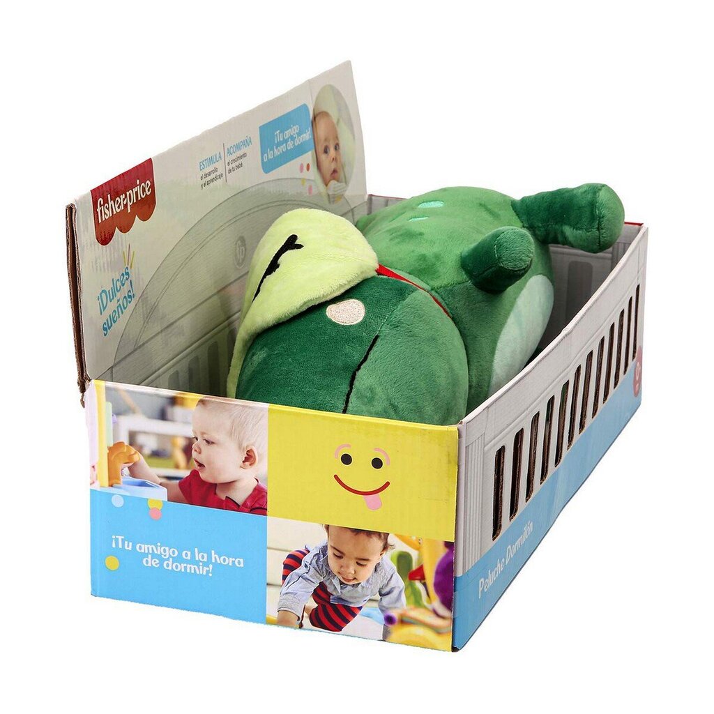 Pörröinen lelu Reig Fisher Price Crocodile hinta ja tiedot | Pehmolelut | hobbyhall.fi