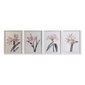 Dkd home decor koristemaalaus, 55 x 2,5 x 70 cm, 4 kpl hinta ja tiedot | Taulut | hobbyhall.fi