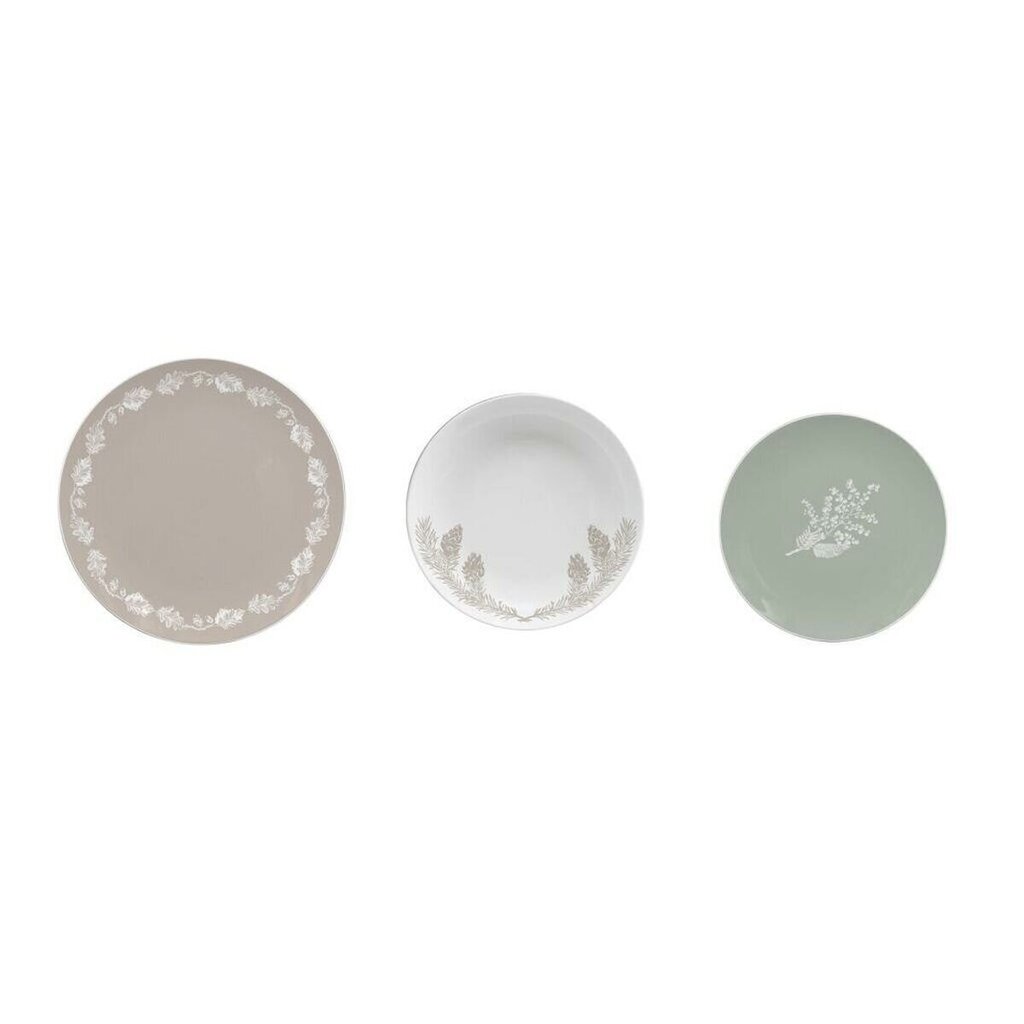 DKD Home Decor -lautasetti, 18 kpl. hinta ja tiedot | Astiat | hobbyhall.fi