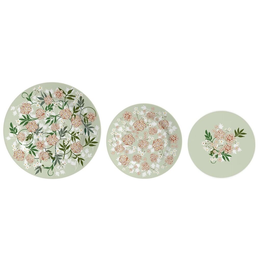 DKD Home Decor -lautasetti, 18 kpl. hinta ja tiedot | Astiat | hobbyhall.fi