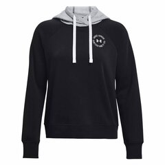 Miesten Under Armour Rival Fleece CB -huppari, musta hinta ja tiedot | Miesten puserot ja hupparit | hobbyhall.fi