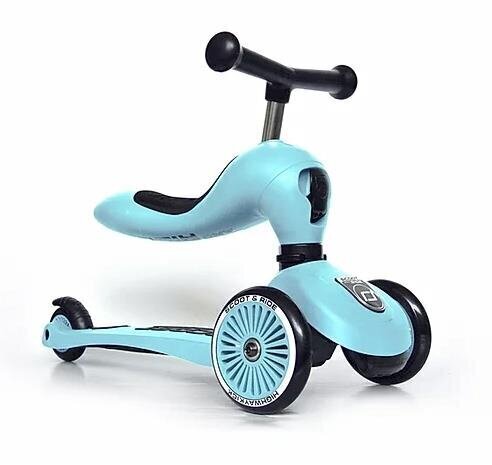 Scooter - kolmipyörä Scoot & Ride 2in1, vaaleansininen hinta ja tiedot | Potkulaudat | hobbyhall.fi