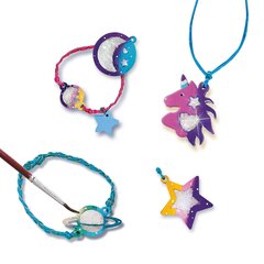 Korujen valmistussarja SES Creative Crystal Galaxy Jewellery hinta ja tiedot | Korujen valmistus ja helmikoristeet | hobbyhall.fi