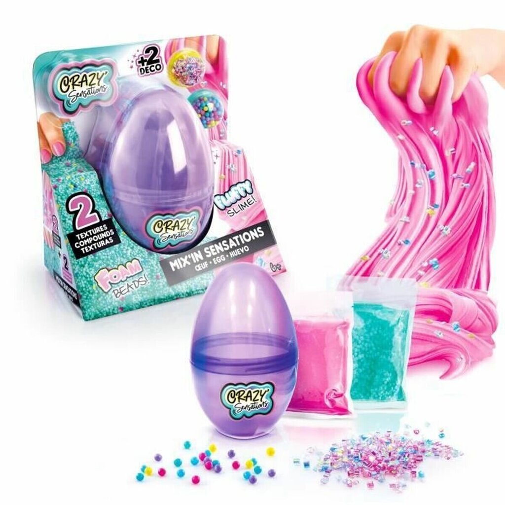 Luova setti Slime Canal Toys Crazy Sensations hinta ja tiedot | Taide- ja askartelutarvikkeet | hobbyhall.fi