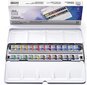 Winsor & Newton Watercolor Color, 24 väriä, set-Metal Box hinta ja tiedot | Taide- ja askartelutarvikkeet | hobbyhall.fi