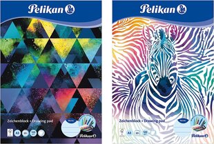 Pelikan 236799 Piirustuslohko A3, 20 arkkia, motiiveja lajiteltu - ei motiivivalintaa mahdollista !, 1 osa hinta ja tiedot | Vihkot, muistikirjat ja paperit | hobbyhall.fi