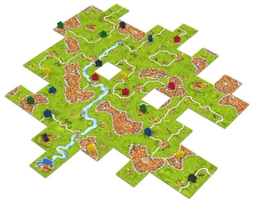 Peli Carcassonne PL Edition 2 hinta ja tiedot | Lautapelit ja älypelit | hobbyhall.fi